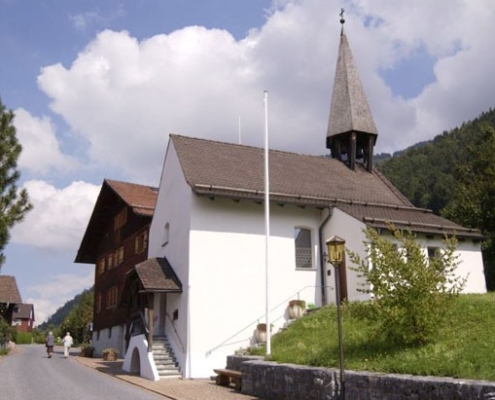 Kapelle St. Josef 1955 Planken