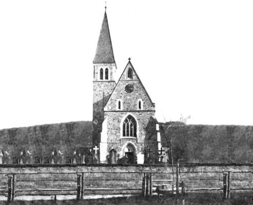 Kirche ca. 1920 Ruggell