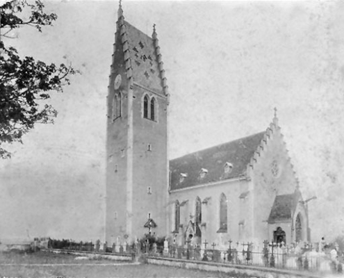 Pfarrkirche Maria Himmelfahrt Bendern ca. 1900