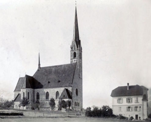 Pfarrkirche St. Laurentius ca. 1900