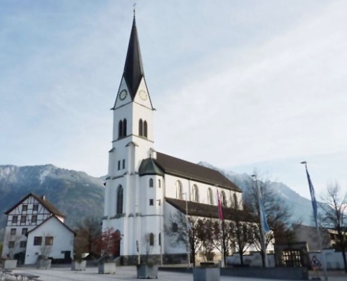 Pfarrkirche hl. Martin 1894 Eschen