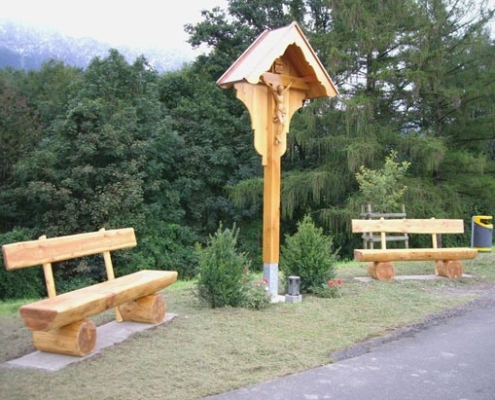 Wegkreuz Rheindamm 2007 Schaan